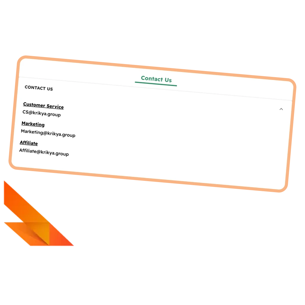 You can connect with Krikya specialists at any time.