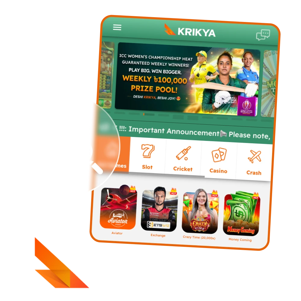 We've prepared a list of solutions for the main problems you might encounter when installing the Krikya online casino app.