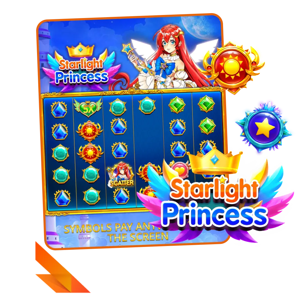 Don't miss your chance to play Starlight Princess at Krikya online casino.
